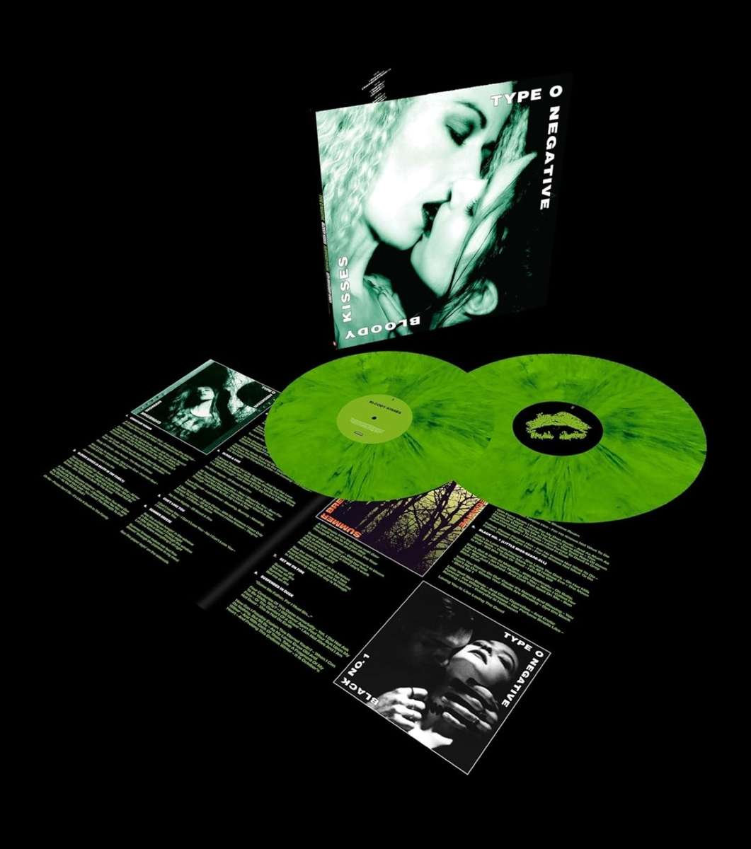 Type O Negative - Bloody Kisses outlet (LTD Green Vinyl)